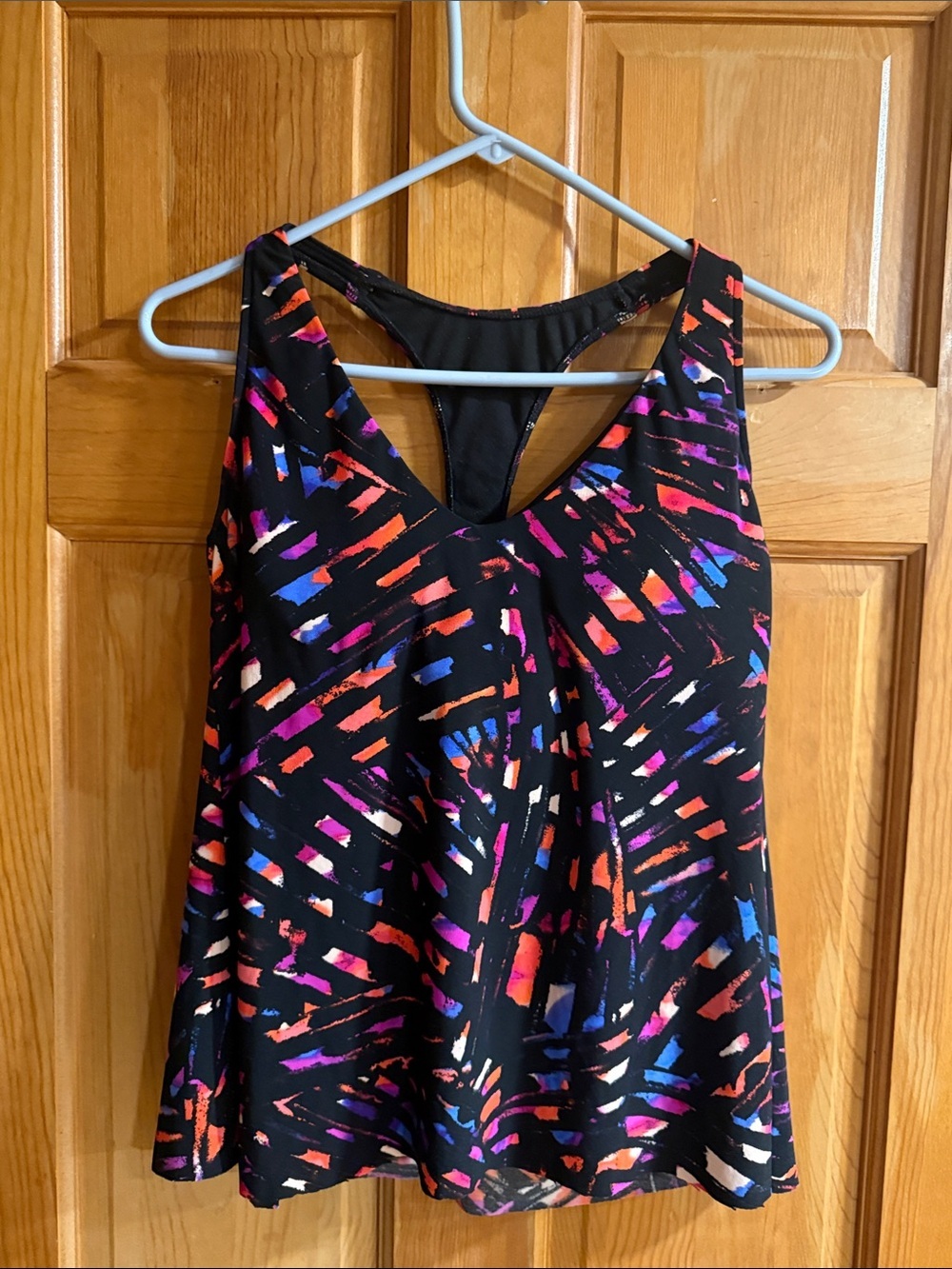 Magicsuit Taylor racer back tankini top size 10.